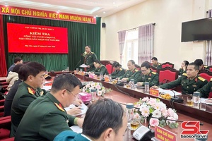 'Kiểm tra công tác tuyển quân tại các địa phương