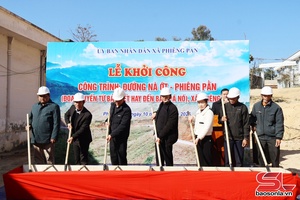 'Phiêng Pằn khởi công tuyến đường bản Kết Hay - Pá Nó