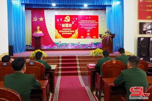 'Cao điểm tuyên truyền Đại hội XIV của Đảng trong lực lượng vũ trang tỉnh