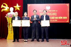 'Hội nghị Triển khai công tác Hội Luật gia năm 2026