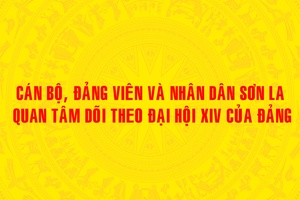 Cán bộ, đảng viên và nhân dân Sơn La quan tâm dõi theo Đại hội XIV của Đảng
