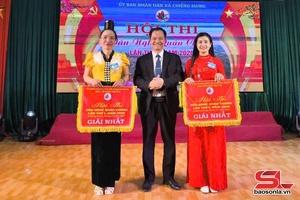 'Hội thi văn nghệ quần chúng xã Chiềng Mung