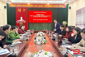 'Kiểm tra công tác bầu cử đại biểu HĐND tỉnh tại Phù Yên, Suối Tọ