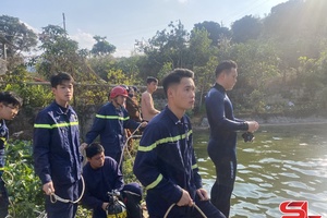 'Một cháu bé tử vong do đuối nước tại phường Chiềng Cơi