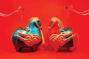 Ngựa hoa mai “bay” cùng giấc mơ ký ức