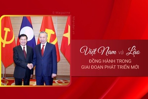 'Việt Nam và Lào đồng hành trong giai đoạn phát triển mới