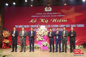 Phòng Cảnh sát giao thông Công an tỉnh Sơn La kỷ niệm 80 năm ngày truyền thống lực lượng
