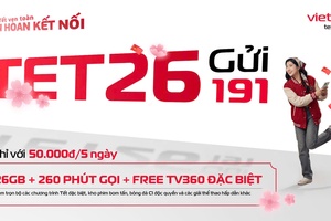 'Viettel phủ sóng 5G toàn quốc, tung gói TET26 giúp người dân đón Tết vẹn toàn- hân hoan kết nối