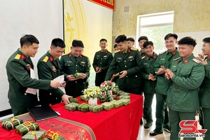 Sôi nổi hội thi “Gói bánh chưng xanh”