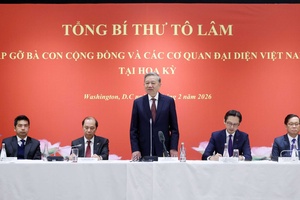 Tổng Bí thư Tô Lâm gặp gỡ bà con cộng đồng và các cơ quan đại diện Việt Nam tại Hoa Kỳ