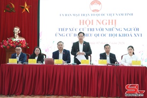 Cử tri kỳ vọng chính sách thiết thực chăm lo nhân dân vùng tái định cư dự án thủy điện Sơn La