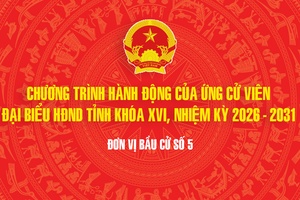 CHƯƠNG TRÌNH HÀNH ĐỘNG CỦA ỨNG CỬ VIÊN ĐẠI BIỂU HĐND TỈNH KHÓA XVI, NHIỆM KỲ 2026 - 2031 TẠI ĐƠN VỊ BẦU CỬ SỐ 5