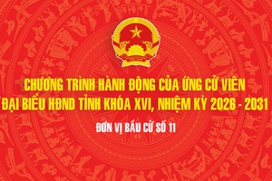 'CHƯƠNG TRÌNH HÀNH ĐỘNG CỦA ỨNG CỬ VIÊN ĐẠI BIỂU HĐND TỈNH KHÓA XVI, NHIỆM KỲ 2026 - 2031 TẠI ĐƠN VỊ BẦU CỬ SỐ 11