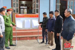 Chiềng Sung đẩy mạnh phong trào “Toàn dân bảo vệ an ninh Tổ quốc”