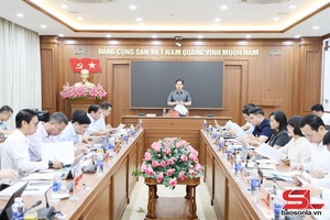 Ban Thường vụ Tỉnh ủy họp quyết định một số nội dung theo thẩm quyền