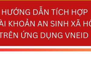 'Hướng dẫn tích hợp tài khoản An sinh xã hội trên ứng dụng VneID