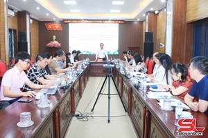 Đồng chí Phó Chủ tịch Thường trực UBND tỉnh làm việc với Sở Văn hóa, Thể thao và Du lịch