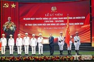 Tổng Bí thư, Chủ tịch nước Tô Lâm dự lễ kỷ niệm 80 năm Ngày truyền thống lực lượng tham mưu Công an nhân dân