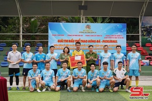 'Công an Sơn La tổ chức giải thể thao chào mừng 80 năm Ngày thành lập các lực lượng