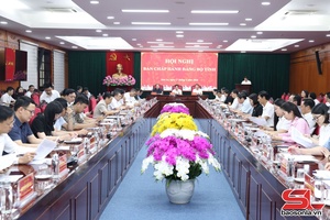 Hội nghị Ban Thường vụ Tỉnh ủy, Ban Chấp hành Đảng bộ tỉnh, cán bộ chủ chốt