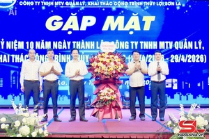 Công ty TNHH MTV quản lý, khai thác công trình thủy lợi Sơn La kỷ niệm 10 năm thành lập