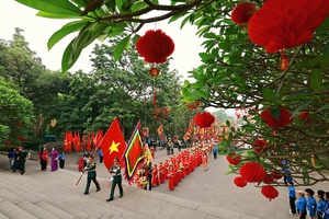 6,5 triệu lượt khách đến Phú Thọ dịp Giỗ Tổ Hùng Vương 2026