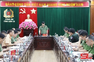 'Công an tỉnh Sơn La chuẩn bị diễn tập khu vực phòng thủ và phòng chống khủng bố tỉnh năm 2026
