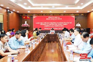 'Công bố quyết định, kế hoạch giám sát của Ban Thường vụ Tỉnh ủy