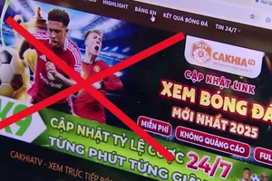 'Khởi tố 23 đối tượng điều hành các trang web phát lậu, quảng cáo cá độ bóng đá