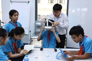 'Thực hiện Nghị quyết 57: Phòng học STEM là nơi nối dài cho các phòng học bộ môn