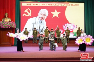 'Hội thi “Lực lượng tham gia bảo vệ ANTT ở cơ sở giỏi” Cụm thi số 5