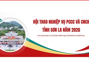Hội thao nghiệp vụ PCCC và CNCH tỉnh Sơn La năm 2026