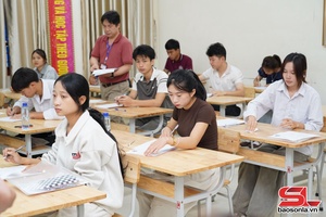 'Các thí sinh tại xã Thuận Châu bước vào kỳ thi tốt nghiệp THPT năm 2026