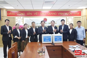 Đoàn công tác Sở Nông nghiệp và Môi trường các tỉnh nước CHDCND Lào thăm và làm việc tại tỉnh Sơn La