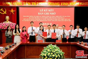 Tăng cường hợp tác phát triển hạ tầng giữa Sơn La và Tập đoàn Xây dựng Thái Bình Dương