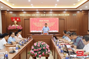 Giao ban với các cơ quan tham mưu, giúp việc Tỉnh ủy và các đơn vị sự nghiệp của Đảng
