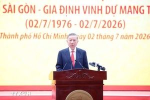 Phát biểu của Tổng Bí thư, Chủ tịch nước Tô Lâm tại Lễ kỷ niệm 50 năm Ngày thành phố Sài Gòn - Gia Định vinh dự mang tên Chủ tịch Hồ Chí Minh