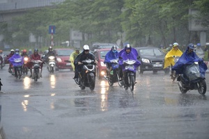 Thời tiết ngày 6/7: Bắc Bộ mưa lớn cục bộ, nguy cơ sạt lở và ngập úng