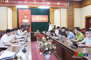 'Kiểm tra, đôn đốc công tác hoàn thiện cơ sở dữ liệu đất đai