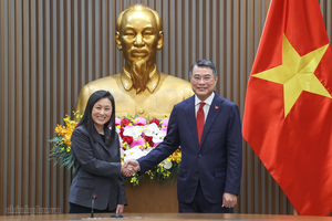 Thủ tướng Lê Minh Hưng tiếp Đại sứ Hoa Kỳ Jennifer Wicks