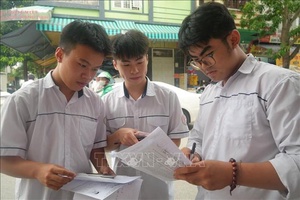 'Kết thúc thời gian đăng ký xét tuyển đại học, thí sinh nộp lệ phí từ 15/7 đến 17 giờ ngày 21/7