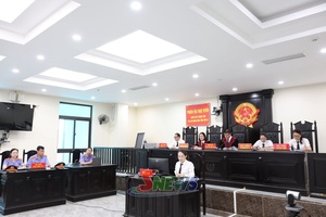 'Phiên tòa sơ thẩm trực tuyến xét xử đối tượng mua bán trái phép chất ma túy