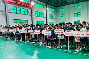 'Khai mạc Giải Cầu lông các nhóm tuổi tỉnh Sơn La năm 2026