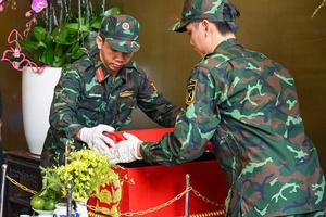 Phát hiện thêm 6 bộ hài cốt liệt sĩ tại Công viên Lê Thị Riêng