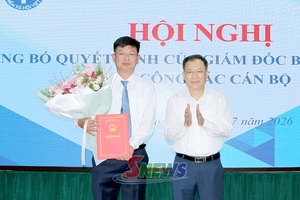 Công bố các quyết định của Giám đốc BHXH Việt Nam về công tác cán bộ