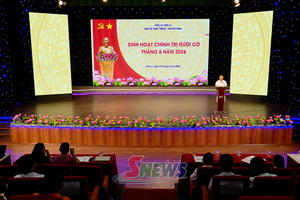Báo và Phát thanh, truyền hình Sơn La sinh hoạt chính trị dưới cờ tháng 8
