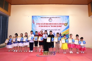 'Bế mạc các lớp năng khiếu hè năm 2026