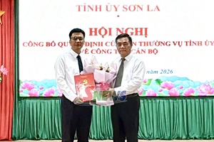 'Công bố quyết định của Ban Thường vụ Tỉnh ủy về công tác cán bộ tại xã Bình Thuận