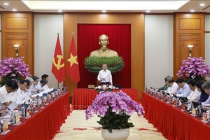'Thông báo Kết luận của Tổng Bí thư, Chủ tịch nước Tô Lâm về tổng kết thực tiễn và nghiên cứu sửa đổi, bổ sung Điều lệ Đảng