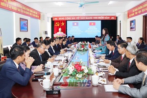 Tăng cường hợp tác, trao đổi giữa Trường Chính trị tỉnh Sơn La với Trường Chính trị - Hành chính 9 tỉnh nước CHDCND Lào